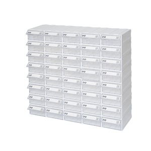 Sortie d'usine organisateur de brinquedos infantil caminho boîte de <span class=keywords><strong>rangement</strong></span> empilable transparente pour le stockage d'accessoires de <span class=keywords><strong>bureau</strong></span> - Product Image 1