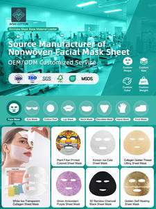 Y462 Masque facial en tissu non tissé doré auto-chauffant, riche en hydrogène, <span class=keywords><strong>pour</strong></span> chauffage à sec, anti-âge, <span class=keywords><strong>SPA</strong></span> - Product Image 6
