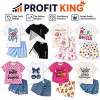 Zomer Infant Mouwloze Fruitprint Dunne Koele Zonnebeschermende Trainingspak voor Buitengebruik Willekeurige Mix Meerkleurig Assortiment Gemengd