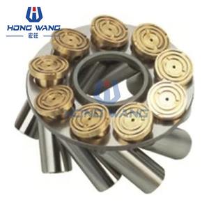 Kit de réparation de pompe hydraulique principale : Bloc-cylindres, retenue de piston, plaque de retenue pour (KAWASAKI) NVK45 (EXCAVATRICE KOBELCO) - Product Image 4