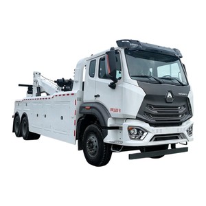 Camión de Rescate Integrado Sinotruck HOWO 6x4 con Plataforma Elevadora para Operaciones de Rescate de Vehículos Pesados en Autopistas - Product Image 1
