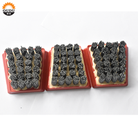 Brosse abrasive de diamant de Francfort de carbure de silicium de vente chaude pour la finition en cuir de surface en pierre