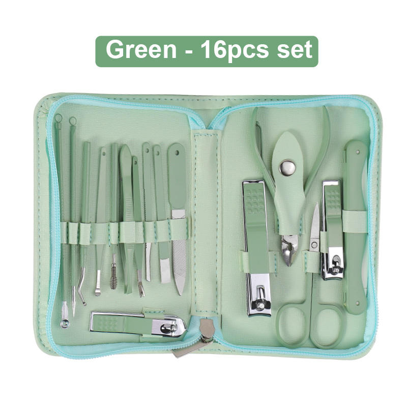 ชุด 16 ชิ้น-สีเขียว