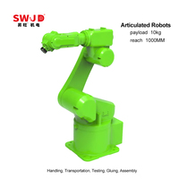 Fabricants de robots articulés automatiques, conception de robots industriels 6 axes, manipulation robotique, bras de robot industriel de 6 kg de charge utile pour le soudage