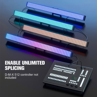 Barre lumineuse stroboscopique DMX RGB Pixel 1296x matrice de lavage LED pour scène Disco Club KTV vert bleu rouge clignotant DJ