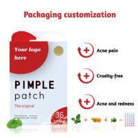Patch anti-acné imperméable transparent prix d'usine ultra-mince pour base de maquillage sans couture