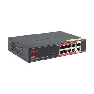 Switch PoE non standard 10/100M à 8 ports prenant en charge l'alimentation 24V + 2 commutateurs réseau Uplink - Product Image 3