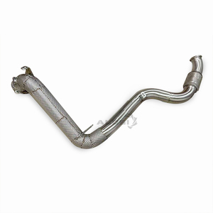 Tubo de <span class=keywords><strong>Escape</strong></span> Compacto Aislado de Flujo <span class=keywords><strong>Libre</strong></span> para Mercedes Benz CLA180 CLA200 C117 2012-2018 - Pieza Modificada para un Flujo de Aire Suave - Product Image 5