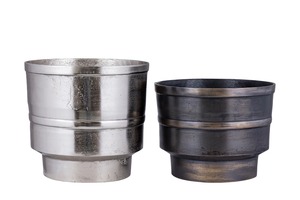 Buy Metal <b>Decorative</b> <b>Vase</b> Modern Flower <b>Vase</b> for Home Decor Rustic Finish Table Centerpiece Display Use - Product Image 6