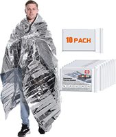 Sac de survie réfléchissant et chaud, couverture de sauvetage, équipement de randonnée, feuille d'aluminium, camping, randonnée, certifié CE