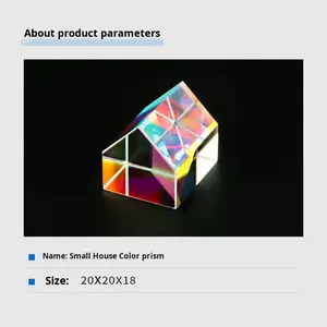 Cor X-cubo <span class=keywords><strong>Prism</strong></span> Beam Splitter Luz <span class=keywords><strong>Cube</strong></span> Ângulo direito Milissegundos-Nível de tolerância Precision K9 Vidro Anti-reflexo Revestimento - Product Image 2