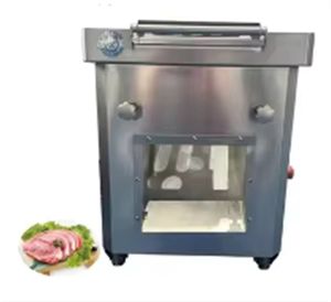 Máquina Multifuncional para Cortar Carne de Pollo / Rebanadora de Carne Automática con Cuchilla de Acero Inoxidable, Grosor Ajustable para Carne de Res - Product Image 6