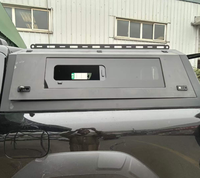 Couverture de benne rigide en acier Viper pour pick-up avec fenêtres coulissantes latérales et porte-bagages de toit - Garantie 10 ans, installation sans perçage