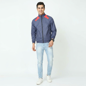 Fresh Article <b>Waterproof</b> Windbreaker <b>Jacket</b> Lightweight Hooded Collar Zipped Style Windbreaker <b>Jacket</b> - Product Image 1