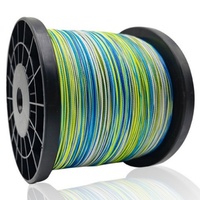 Ligne de pêche personnalisée OEM, 10LB-300LB, ligne de pêche tressée en PE, 8 brins, 300M 500M 1000M X8, lignes de pêche camouflage, eau salée