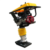 Machine à compactage de béton à main, moteur à essence, marteau de compactage, 6,5 CV, économie d'énergie pour le compactage des routes