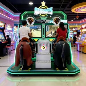 Machine de jeu d'arcade de course de chevaux à deux joueurs, à monnayeur, équipement de divertissement intérieur de grande envergure, matériel de construction - Product Image 3