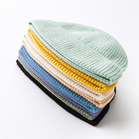 Chapeau en laine 100% à carreaux, tricoté, luxueux, décontracté, chaud, style pêcheur, pour homme et femme