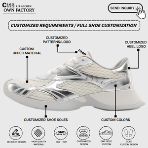 <span class=keywords><strong>Zapatillas</strong></span> Deportivas Personalizadas para Hombre y Mujer, Calzado Deportivo Transpirable con Parte Superior de Tejido, Zapatos para Caminar con Suela Flexible, <span class=keywords><strong>Zapatillas</strong></span> Deportivas Casuales - Product Image 2