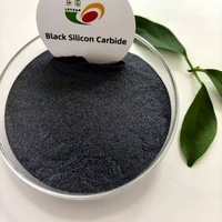 Fournisseur d'usine de poudre de carbure de silicium noir F60 F80 F90 pour abrasifs, disques de coupe, sablage, meules.