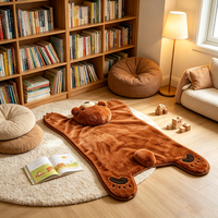 Fabricant de tapis en peluche 3D personnalisés en gros, tapis de sol écologiques à thème anime pour la chambre à coucher, le salon, la décoration de la maison