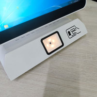 Dispositivo Táctil de Pantalla Dual de 11.6 Pulgadas con Lector de Tarjetas con Código QR para Kioscos de Pago