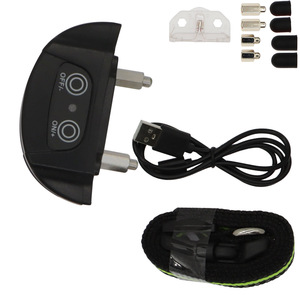 Collier anti-aboiement Green Dog 661, collier d'entraînement rechargeable avec vibration et son pour chiens - Product Image 1