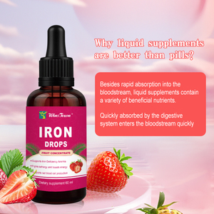Winstown Iron Drops Natural Mineral Iron Daily Iron Nutrition Support For Adult Health Care Dietary Supplement OEM Private Label - Product Image 3