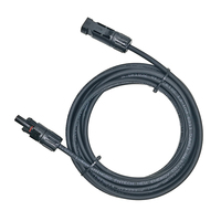 Cableado Solar Personalizado de 12AWG 4mm2 con Aislamiento XLPE y Conectores Solares para Panel Solar de Computadora Industrial