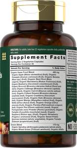 Cápsulas de Superalimentos de Frutas y Verduras de Marca Privada OEM, Cápsulas de Fruta Noni, Cápsulas de Plantas Frutales para Perder Peso, para Mujeres, Hombres y Adultos - Product Image 5