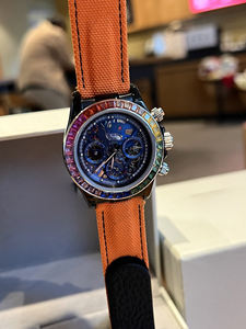 Boîtier en acier inoxydable 316, design creux, lumière nocturne puissante, bracelet en caoutchouc, montre mécanique automatique - Product Image 1