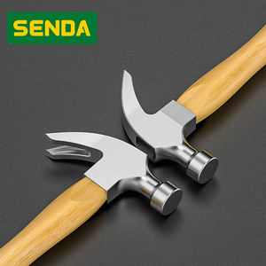 Pençe çekiçler özelleştirilebilir yüksek karbon çelik pençe çekiç tarım ve inşaat makinist kullanımı için ahşap saplı - Product Image 5