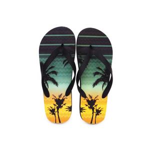 Sandalias de Playa de Verano para Hombre Nicecin, Chanclas con Estampado de Paisaje al Atardecer, Antideslizantes, de Goma PE Suave - Product Image 1