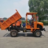 Chine Machines de construction Petite benne basculante 6 tonnes 8 tonnes 10 tonnes Mini camions à benne basculante avec grue Grappin à vendre