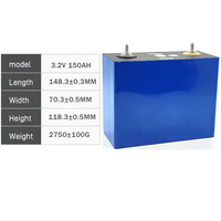 Boîtier de batterie lifepo4 105ah 150ah cellule 72v 40ah lifepo4 akku 200ah batteries pochette fortune 16 pièces 3.2v 280ah higee luyuan