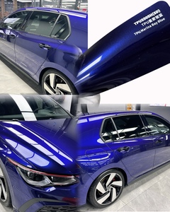 Film de protection de peinture (PPF) 3M TPU 1,52*16,5m pour voiture, vinyle de recouvrement Llumar à changement de couleur, anti-jaunissement, TPU Bleu <span class=keywords><strong>Marina</strong></span> Bay - Product Image 1