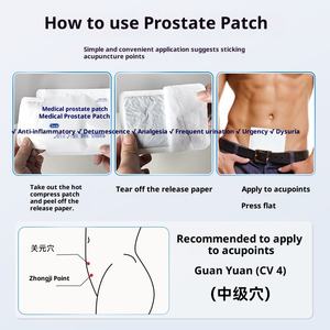 Patch médical pour la prostate Sunflower, classe I, pour mictions fréquentes, urgence urinaire, douleur urinaire, miction incomplète, prostatite - Product Image 4