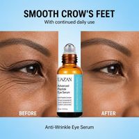 Sérum Contour des Yeux OEM Refroidissant au Peptide 316 et Hyaluronate de Sodium – Traitement Anti-Âge, Raffermissant et Hydratant – Produits de Beauté
