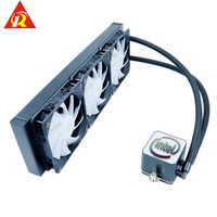 Ventilateur de refroidissement pour PC gamer, sur mesure en usine, 4 caloducs en cuivre, 360 mm, 3W, 12V DC, avec gaine antioxydante, durée de vie 4 ans