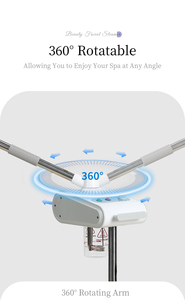 Vaporizador Facial Frío <span class=keywords><strong>y</strong></span> Caliente con Función de <span class=keywords><strong>Aromaterapia</strong></span> <span class=keywords><strong>y</strong></span> <span class=keywords><strong>Ozono</strong></span>, Tanque Grande de 250 ml para Cuidado Profesional de la Piel, Eliminación de Puntos Negros - Product Image 4