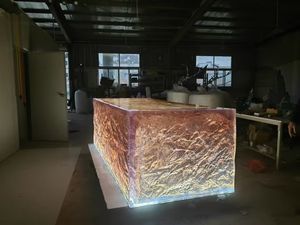 Современная Декоративная прозрачная смола высокого качества, декоративная формовочная скульптура из прозрачной смолы на заказ - Product Image 2