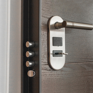 Cao an ninh Lỗ mộng cửa Khóa chốt cửa chốt an ninh khóa mùa xuân xi lanh khóa cửa cơ thể - Product Image 4