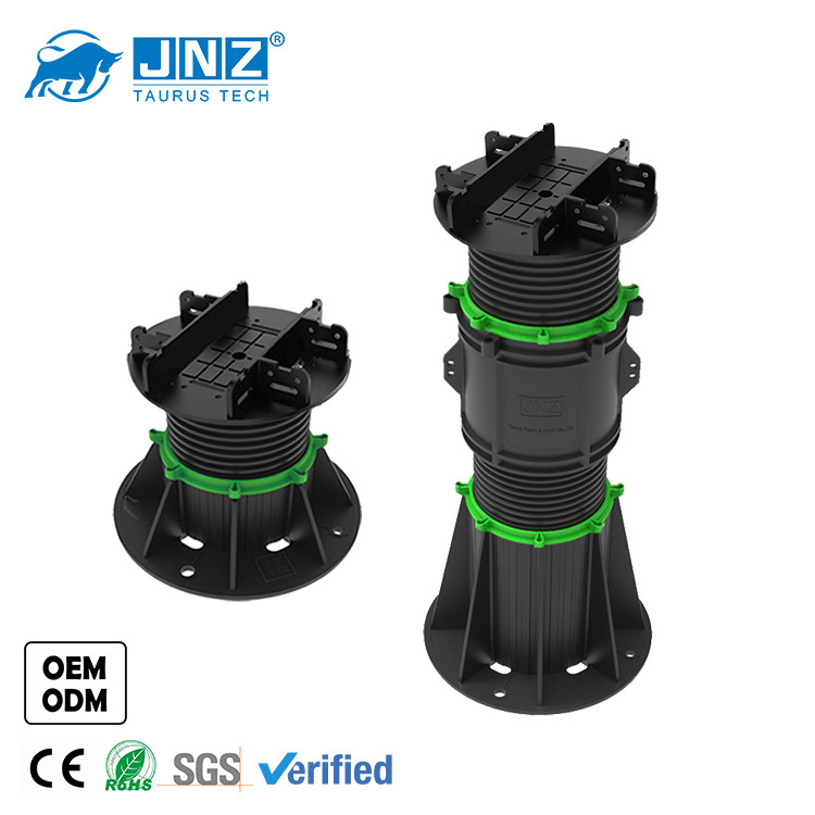 wood deck support adjustable pvc floor pedestal plastic jack for joist