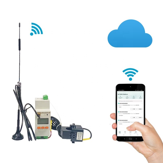 IoT 1-phase Wireless SmartEnergy Meter ADW310 Optional 4G/WiFi Comms.Standard RS485 Protocol MQTT MODBUS-RTU - Acrel Electric