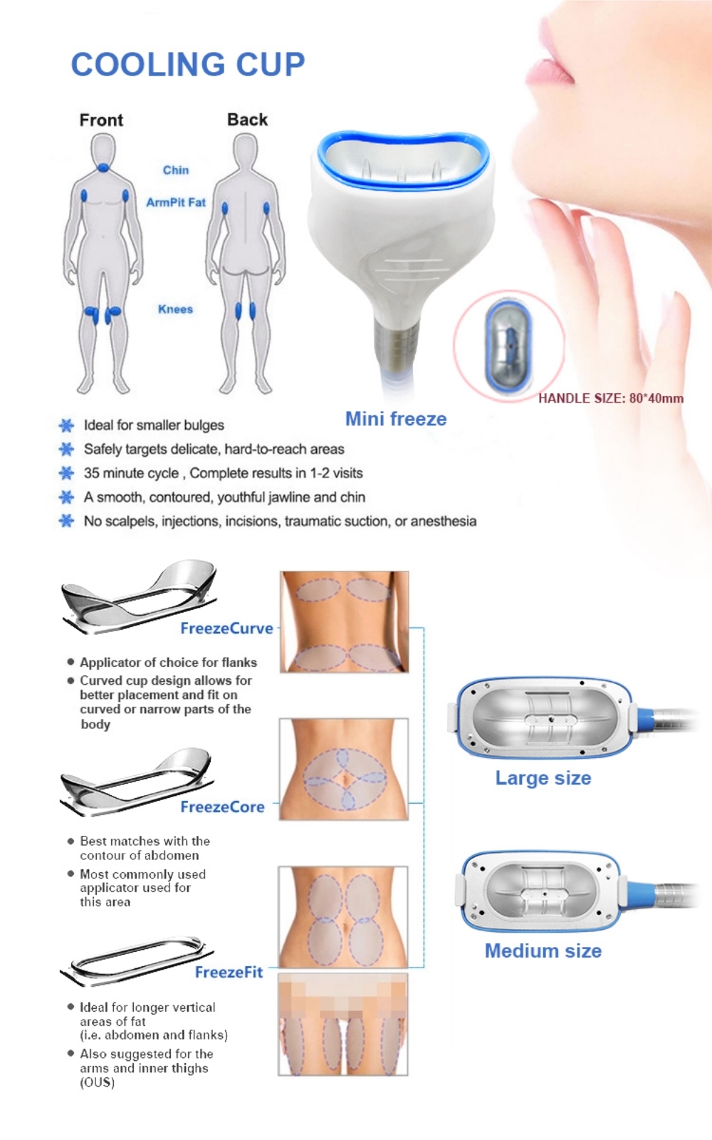 Top Trending Products 2022 360 Cryolipolyse Cryotherapy Machine / Criolipolisis Machine Cryolipolysis