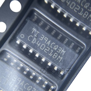 Ti Cd4021bm Chip lógico de registro de desplazamiento estático de 8 bits, montaje en superficie Sop16 - Product Image 1