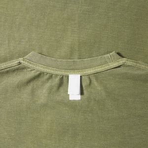 เสื้อยืดโอเวอร์ไซส์พิมพ์ลายดิจิทัล วินเทจ ล้างสีแบบแอซิด ยูนิเซ็กส์ ทรงไหล่ตก ผ้าคอตตอนหนาน้ำหนักมาก สำหรับผู้ชาย - Product Image 3