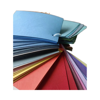 Cuir PU synthétique effet brûlé à pression à chaud, changeant de couleur, pour couverture de carnet, avec support non-tissé imperméable, 0,7 mm