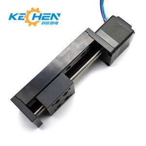 Motor paso a paso lineal en miniatura Kechen, mesa deslizante de 28 mm CC con guía en T, módulo deslizante eléctrico con husillo de bolas, velocidad nominal 50-300 - Product Image 3
