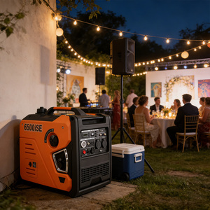 Générateur Inverter Portable à Essence Silencieux et Compact à Prix Abordable, Réservoir de Carburant de 15L, Autonomie de 12h pour Camping et Camping-car - Product Image 5